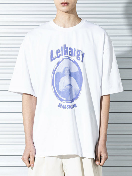 LETHARGY OVERSIZED T-SHIRTS MSTTS015-WT