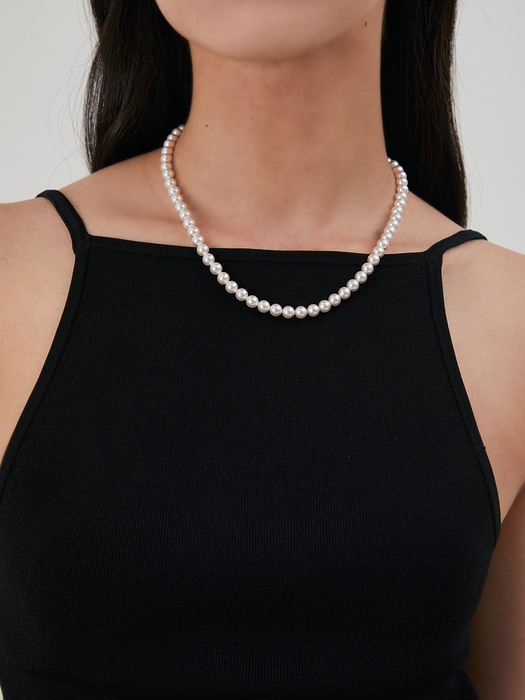 Essential Swarovski Pearl  Necklace 진주목걸이