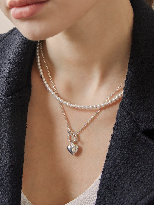 LV TG 925 Silver Necklace