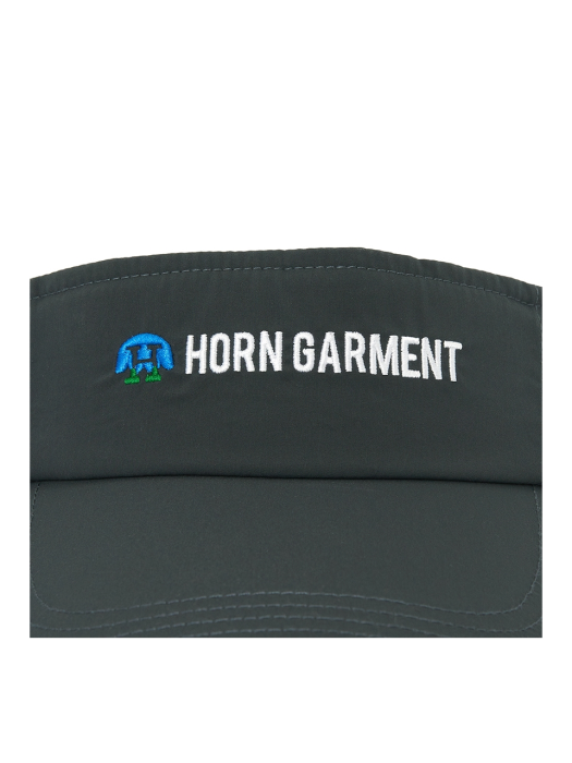 HORN GARMENT 혼가먼트 골프 썬캡 HCF 2A FC02 CHARCOAL (남여공용)