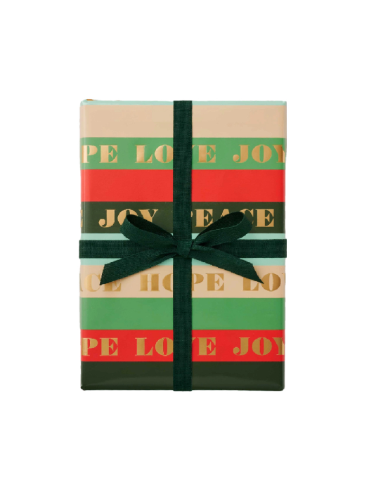 라이플페이퍼 Peace & Joy Continuous Wrapping Roll 포장지 