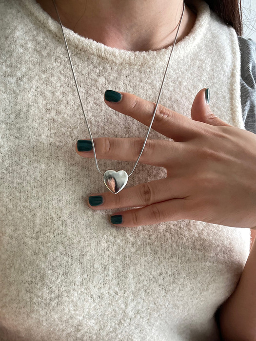heart simbol necklace (2color)