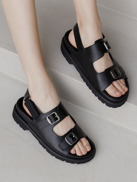 [단독]Brooklyn Platform Slide/Slingback Sandals_2 COLORS