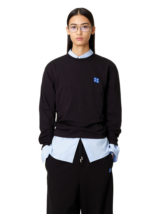 Sig; BL Tag LS t-shirt 01 Noir