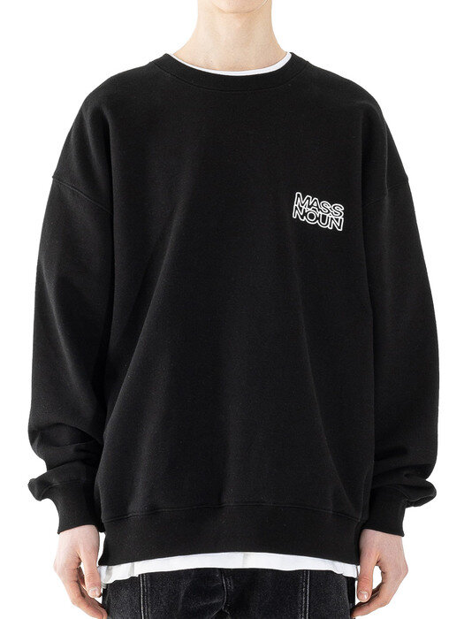 RESTRICTED AREA SWEAT SHIRTS MSHCR002-BK