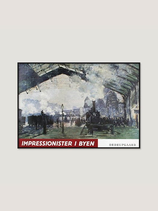 [클로드 모네] Impressionists In The City (액자 포함) 70 x 100 cm