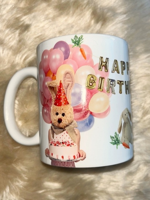 Rabbit Birthday Simple Mug