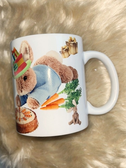 Rabbit Birthday Simple Mug