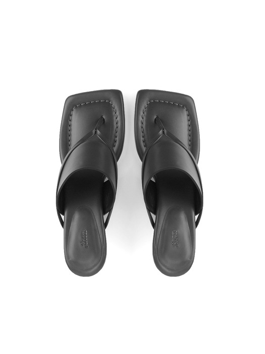 jio flip-flop sandals / charcoal grey