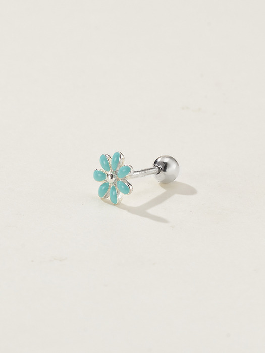 925 Silver Flower Mini Piercing