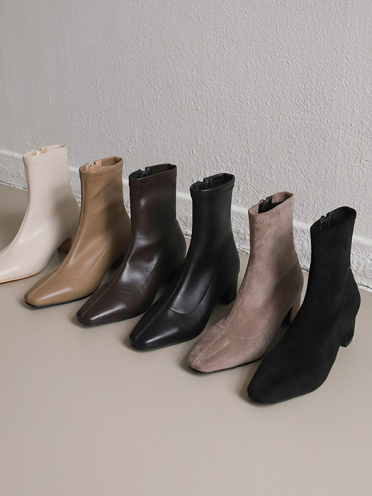 호레인 삭스 앵클부츠 (5cm)