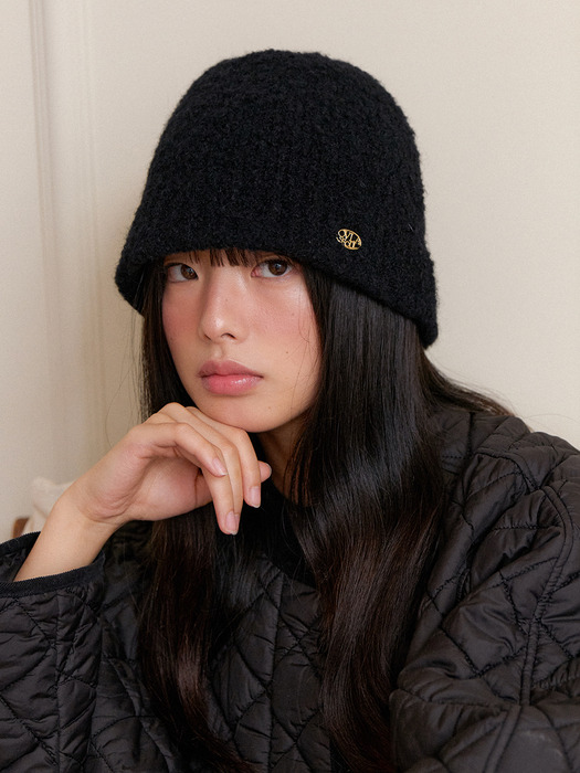 [단독] boucle floppy bear hat_3color HA005