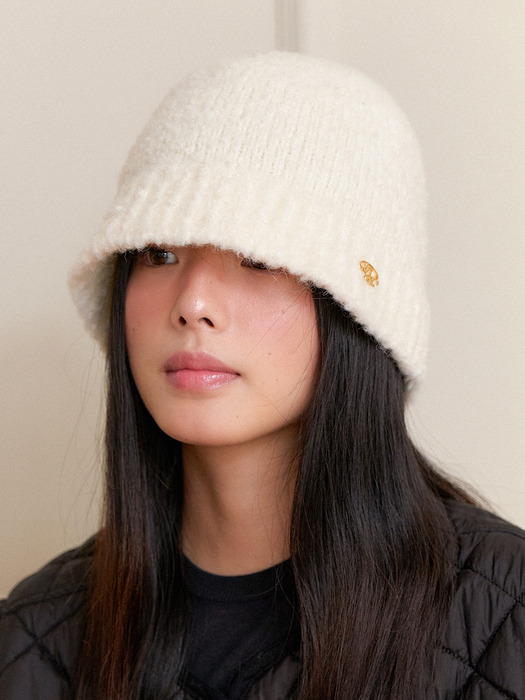 [단독] boucle floppy bear hat_3color HA005