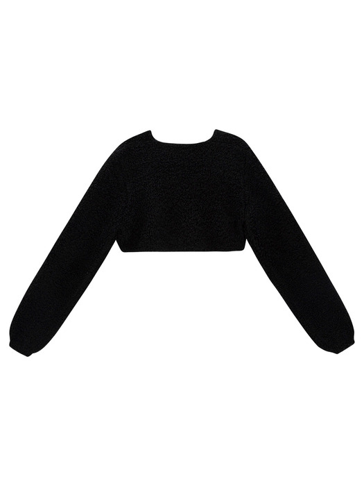 Super Cropped Wool Jacket_black