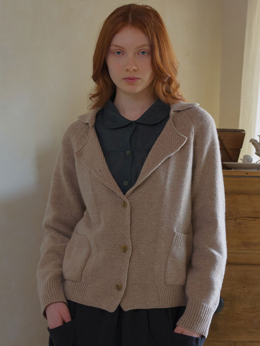 tailor knit jacket