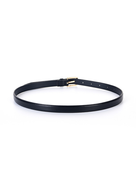 Standard Vegan Leather Belt - Black( Gold )