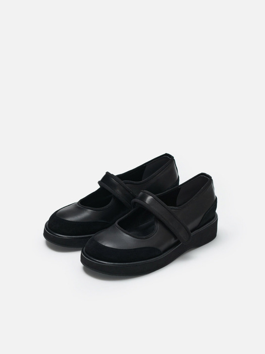 Dall platform maryjane shoes Black