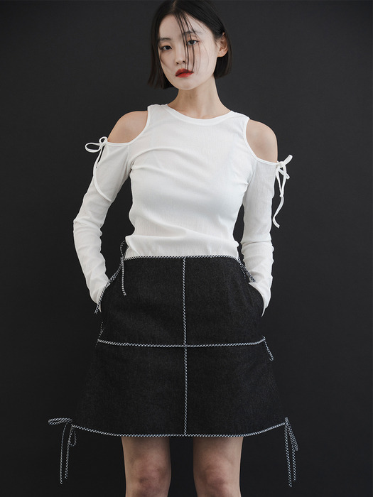 JOY Mini Skirt-Black