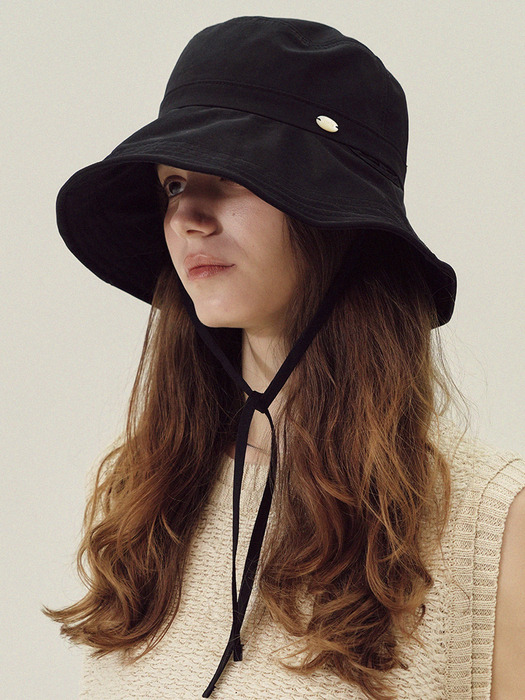 Two-way strap bucket hat_2color