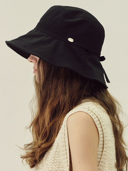 Two-way strap bucket hat_2color