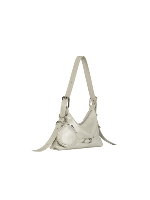POUCH BAG / DUSTY IVORY