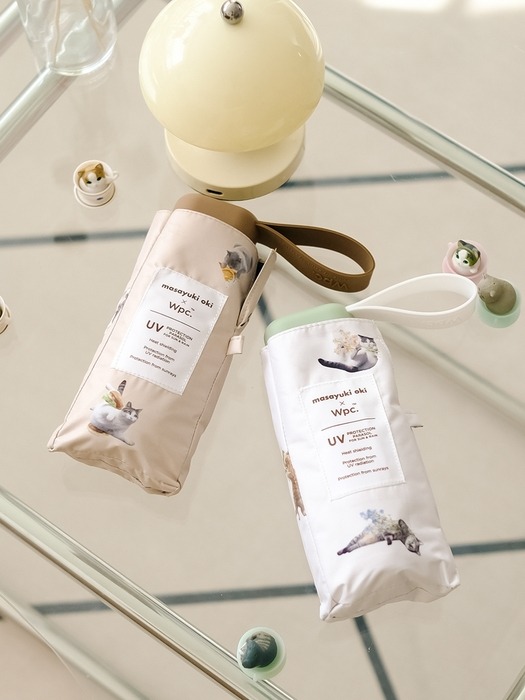 Wpc.양산 냥파라솔 고양이 암막 99.9차단 5단양산 801-OM007-102