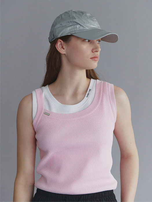 U-neck Sleeveless Top_3color