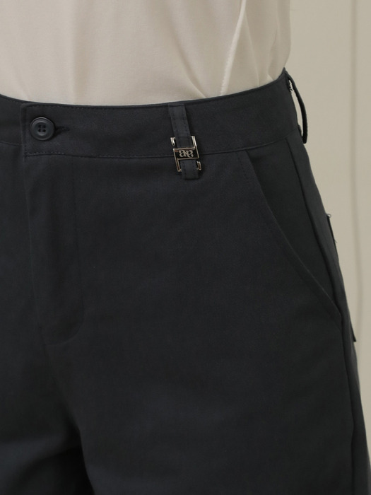 Daily Cotton Short Pants (Navy)