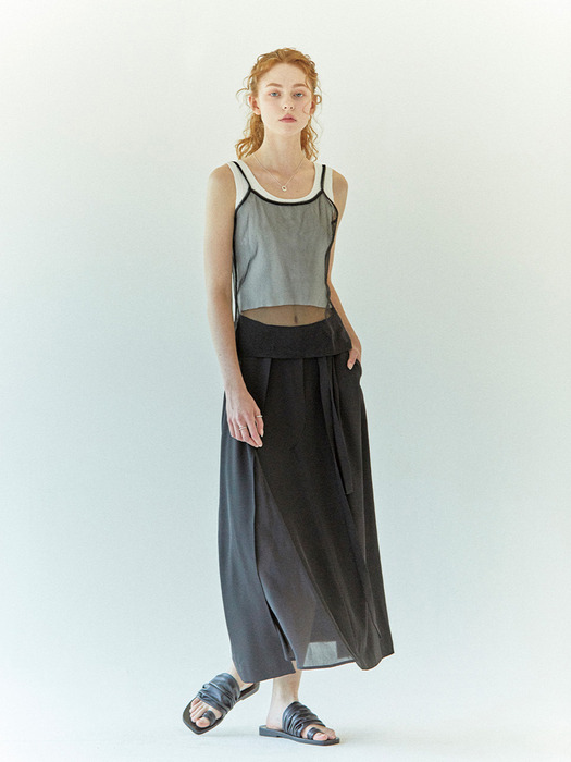 See-Thru String Sleeveless Top_2color