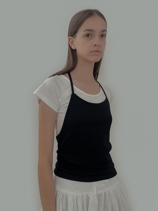 [24 SUMMER][SALT Label] TANIA COTTON T-SHIRT_WHITE