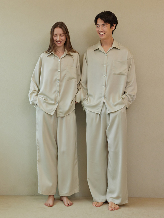 FIRST PAJAMA COUPLE SET_ivory