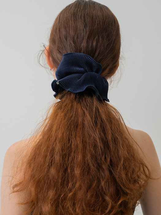 Pleats scrunchie, Hana (2 colors)