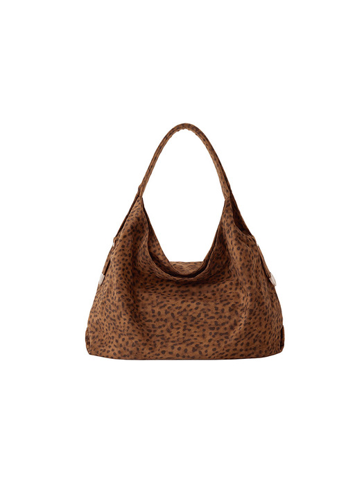 CACTUS HOBO BAG [Leopard Tan]