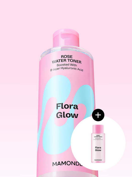 플로라글로우 로즈워터토너 500ML