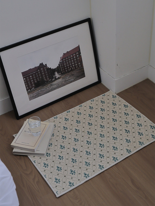 모티프 프렌치 워셔블 프리미엄 발매트