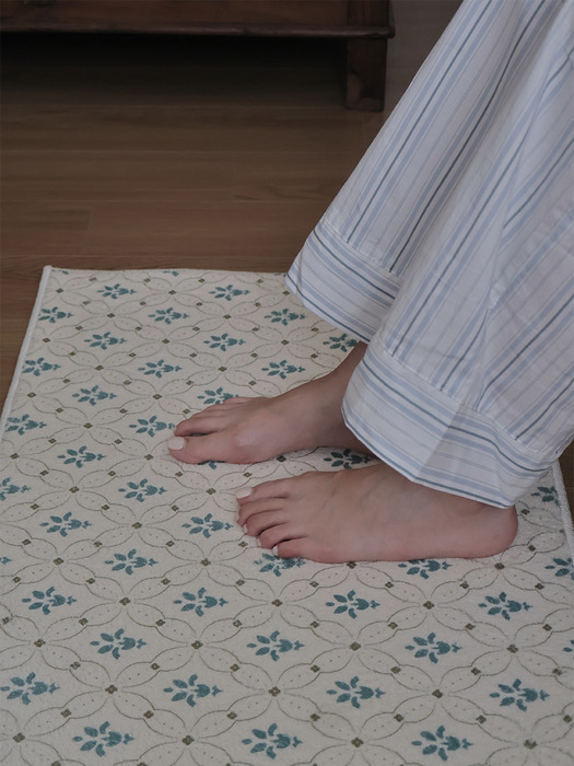 모티프 프렌치 워셔블 프리미엄 발매트