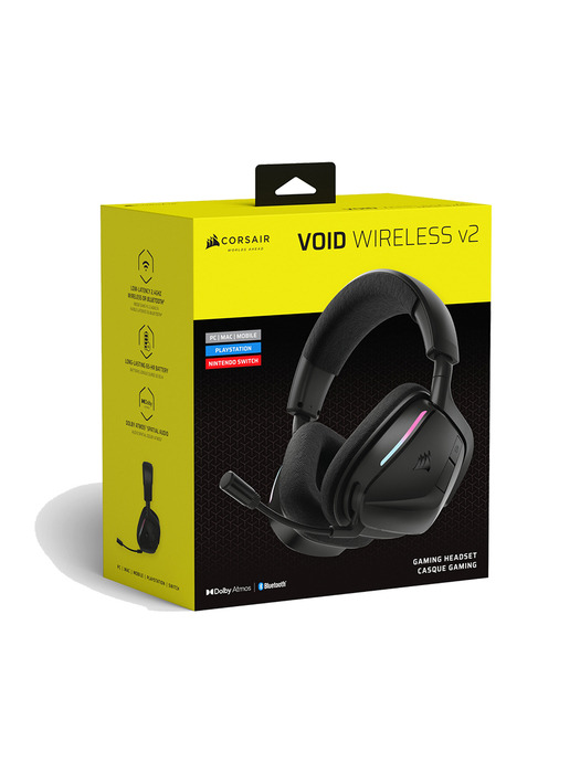 커세어 VOID v2 RGB 무선 게이밍 헤드셋