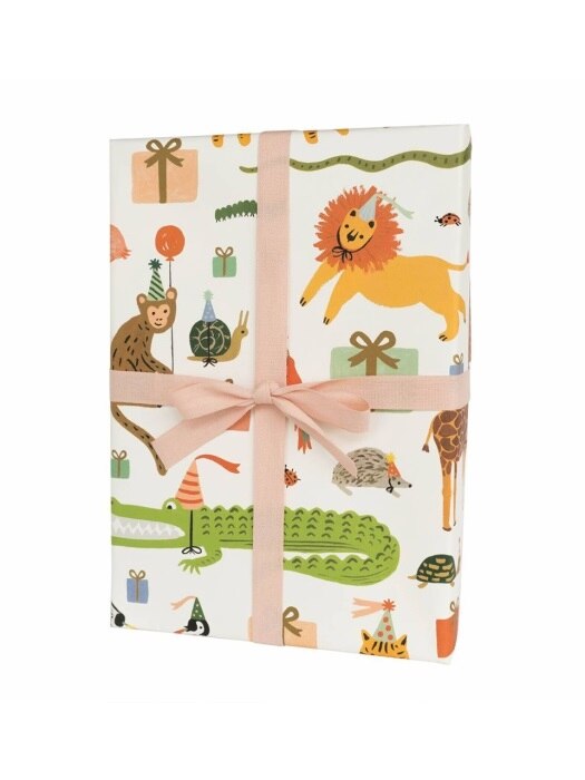 Party Animals Wrapping Sheets [3sheets] 포장지
