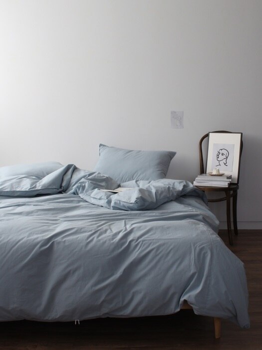 Tranquil blue bedding set (SS/Q)