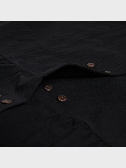 L19SS Cotton Double Dress #Black F