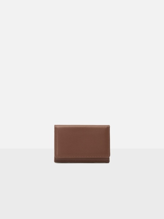 Pochette card wallet Smoky Tan