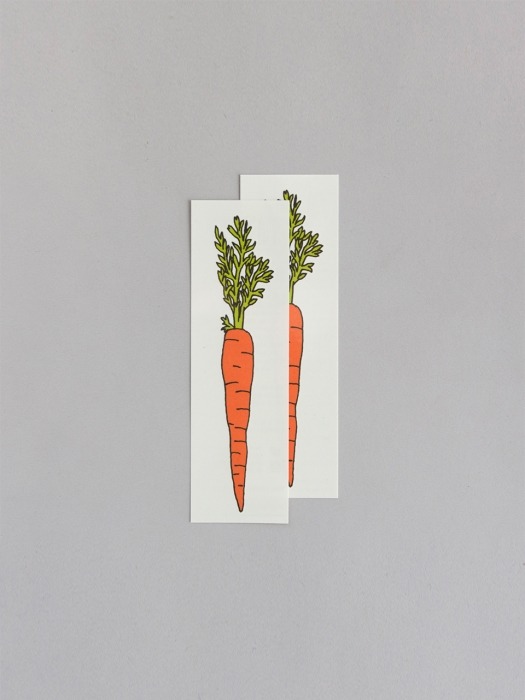Carrot Pairs타투 스티커