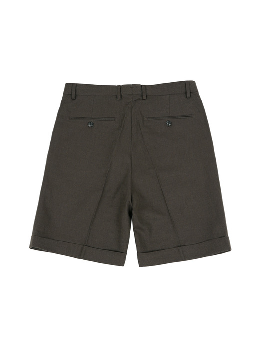 HBT Linen Shorts (Brown)
