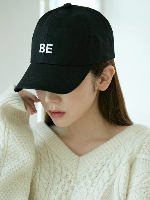 BE Cotton cap (Black)