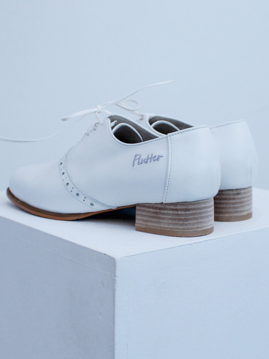 Flutter Oxford Shoes (White)