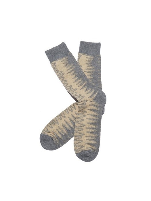 two-tone zigzag socks_CALAX19522BEX