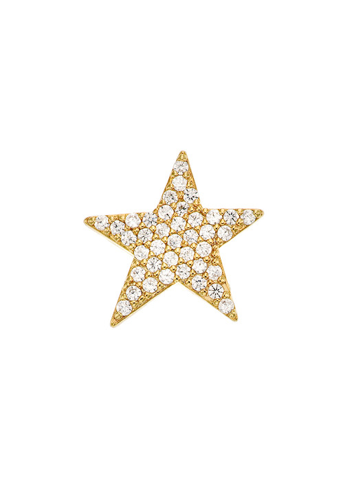 Uno Star Badge Brooch