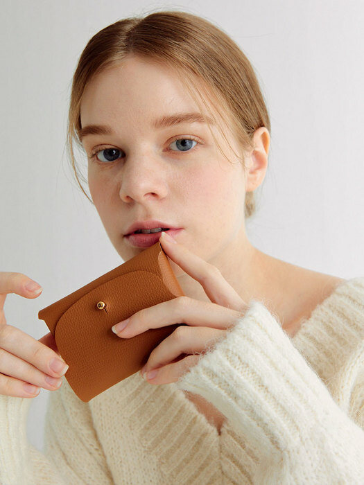 Soap Card Wallet_Camel