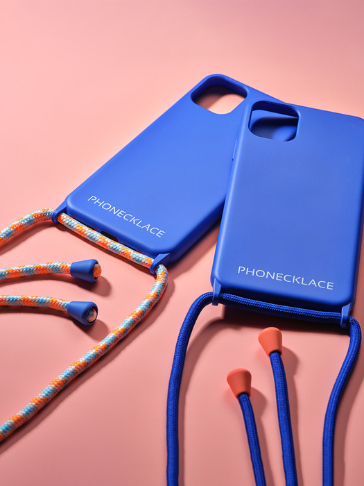 Royal Blue Silicon Case +Strap Set