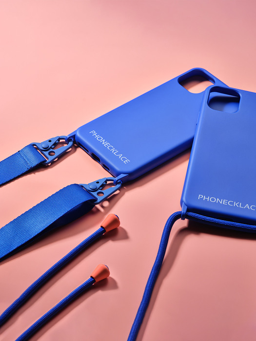 Royal Blue Silicon Case +Strap Set